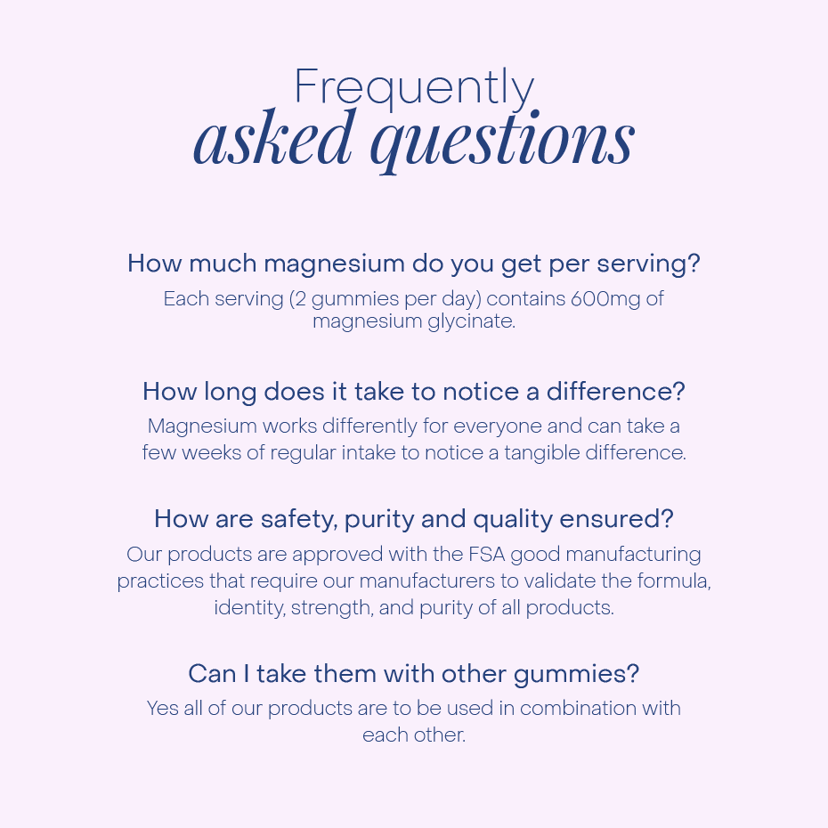 Snooze (Magnesium Glycinate)